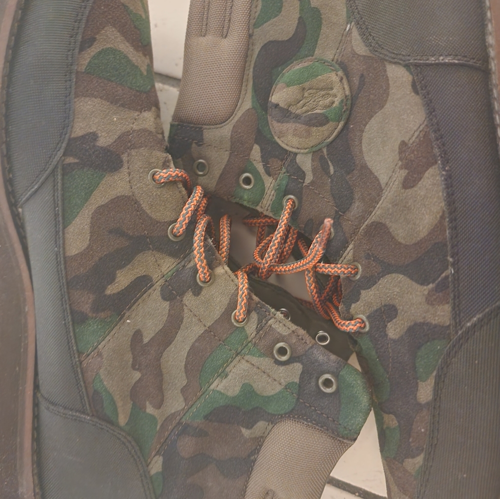 Polo Ralph Lauren Camo boots 11.5  New Without Tags - Picture 9 of 10